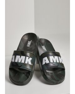 Šľapky // AMK Soldier Slides dark green camo