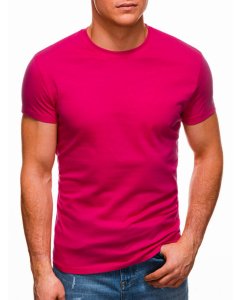 Pánske tričko krátky rukáv // S970 - dark pink