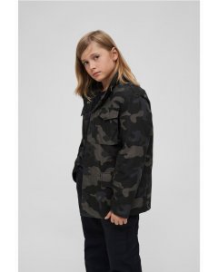 Detská bunda // Brandit Kids M65 Standard Jacket darkcamo