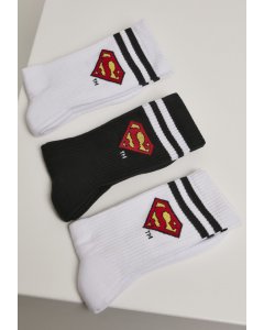 Ponožky // Merchcode Superman Socks 3-Pack wht/blk/wht
