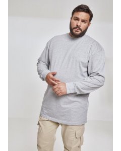 Pánske tričko dlhý rukáv // Urban Classics Tall Tee L/S grey