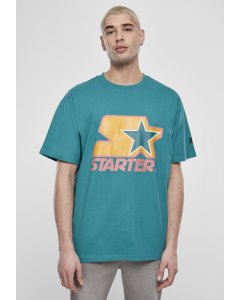 Pánske tričko krátky rukáv // Starter Colored Logo Tee green/yellow/rose