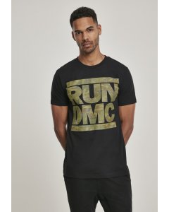 Pánske tričko krátky rukáv // Mister Tee Run DMC Camo Tee black