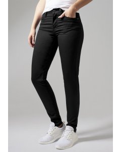 Urban Classics / Ladies Skinny Pants black