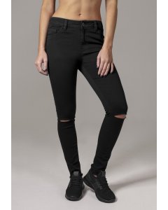 Dámske nohavice // Urban classics Ladies Cut Knee Pants black
