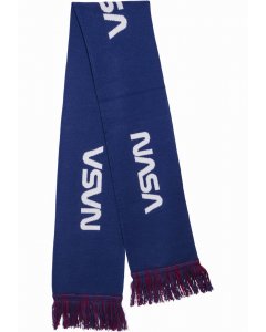 Šál // Mister Tee NASA Scarf Knitted wht/blue/red