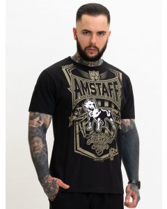 Pánske tričko dlhý rukáv // Amstaff Perigor T-Shirt schwarz