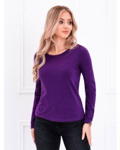 Dámske tričko dlhý rukáv // LLR017 - violet