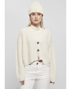 Dámska mikina cardigan // Urban Classics Ladies Oversized Cardigan whitesand