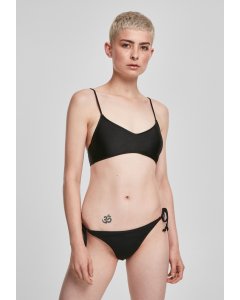 Dámske plavky // Urban classics Ladies Spaghetti Strape Bikini black