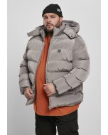 Urban Classics Plus Size / Hooded Puffer Jacket asphalt