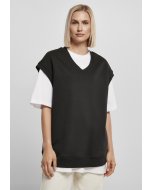 Dámska vesta // Urban Classics Ladies Oversized Sweat Slipover black
