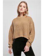 Urban Classics / Ladies Wide Oversize Sweater unionbeige