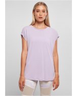 Dámske tričko krátky rukáv // Urban Classics Ladies Modal Extended Shoulder Tee lilac