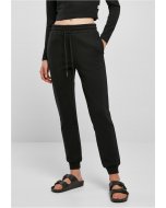 Urban Classics / Ladies Organic Slim Sweat Pants black