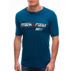 Men's t-shirt S1767 - turquoise