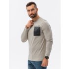 Pánske tričko dlhý rukáv // L130 - V2 grey