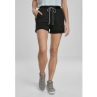 Dámske šortky // Urban classics Ladies Beach Terry Shorts black