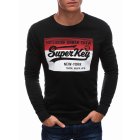 Men's sweatshirt B1527 - black