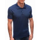 Men's plain polo shirt S1600 - navy