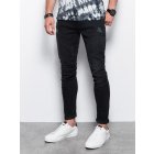 Men's jeans SKINNY FIT - black P1060