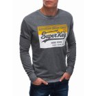 Men's sweatshirt B1527 - dark grey