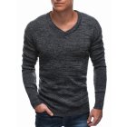 Men's sweater E216 - dark grey