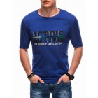 Men's t-shirt S1803 - dark blue