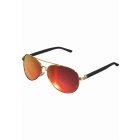 Slnečné okuliare // MasterDis Sunglasses Mumbo Mirror gold/red