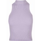 Dámske tričko dlhý rukáv // Urban classics Ladies Short Rib Knit Turtleneck Top 