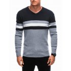 Men's sweater E224 - navy