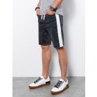 Men's denim shorts - black W363
