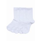 Urban Classics / Sport Socks Kids 5-Pack white