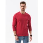 Men's printed sweatshirt B1160 - red