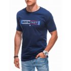 Men's t-shirt S1795 - dark blue