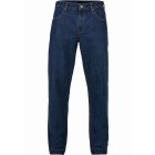 Urban Classics / Open Edge Loose Fit Jeans mid indigo washed