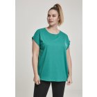Dámske tričko krátky rukáv // Urban Classics Ladies Extended Shoulder Tee fresh green