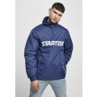 Pánska bunda // Starter Logo Half Zip Jacket blue night