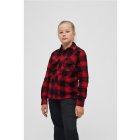 Detská košeľa // Brandit Checkshirt Kids red/black