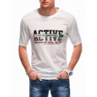 Men's t-shirt S1803 - ecru