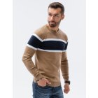 Men's sweater E190 - camel