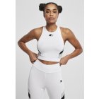 Dámsky top // Starter Ladies Sports Cropped Top white/black