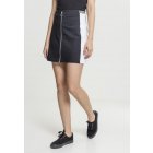 Dámska sukňa // Urban classics Ladies Zip College Skirt blk/wht