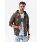 Men's zip-up sweatshirt B1145 - dark grey