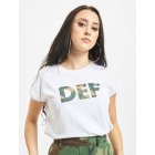 DEF / T-Shirt Signed in white