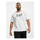 Pánske tričko krátky rukáv // DEF / Signed T-Shirt White white