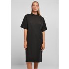 Dámske šaty // Urban Classics Ladies Organic Long Oversized Tee Dress black