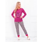 Women's pyjamas ULR180 - dark pink