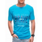 Men's t-shirt S1778 - light blue