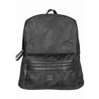 Urban Classics Accessoires / Camo Jacquard Backpack black camo